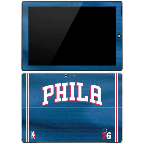 NBA Philadelphia 76ers Jersey Surface Pro 3 Skin